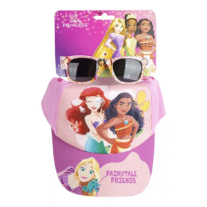 Princess Sunglasses & Baseball Cap Set Girls Disney Princess Baseball Cap & Sunglass Set