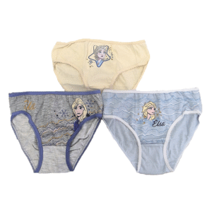 Frozen Briefs Girls Disney Frozen 3 In A Pack Briefs Underwear Age 3-8 Years