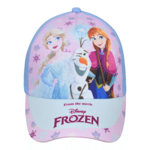 Frozen Cap Girls Disney Frozen Baseball Cap Age 3-8 Years Lilac & Light Blue