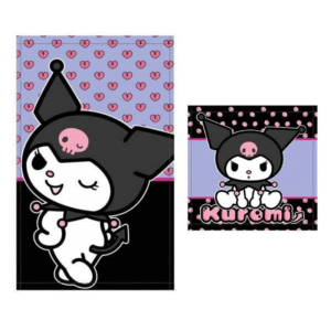 Kuromi Towel Set Of 2 Hello Kitty Towel 100% Cotton