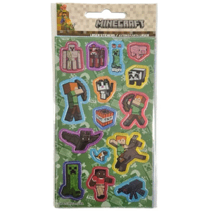 Minecraft Stickers Laser Foil Minecraft Stickers