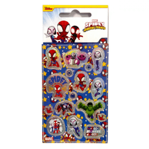 Spidey Stickers Laser Spiderman Stickers