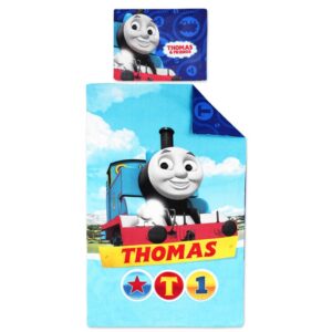 Thomas Duvet Cover & Pillow Set Thomas & Friends Cot Set 100% Cotton 90 x 140 cm